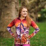 rozpinana bluza z wycięciami montana góry