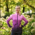 bluza jeżyna rozpinana gradient