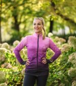 bluza jeżyna rozpinana gradient