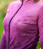 bluza jeżyna rozpinana gradient