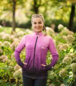 bluza jeżyna rozpinana gradient