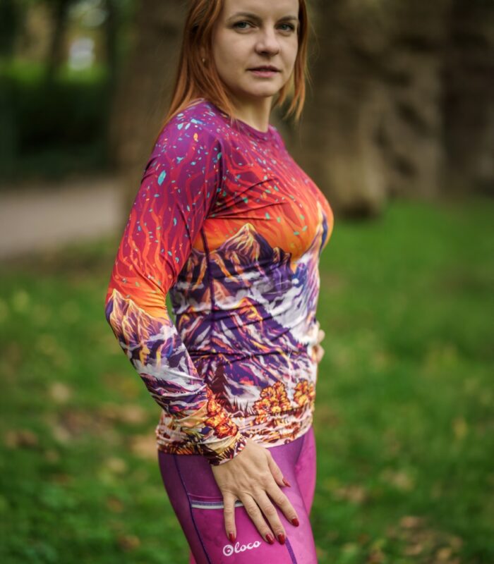 montana longsleeve sportowy góry