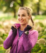 bluza jeżyna rozpinana gradient