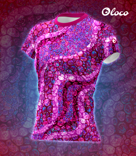 kolorowa sportowa koszulka smoczyca