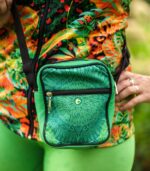 tequilla torebka kolorowa zielona