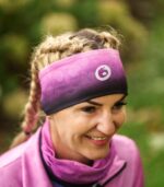 jeżyna gradient opaska sportowa komin fiolet