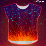 sportow akoszulka krój nietoperz lava