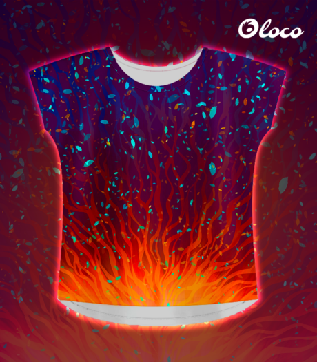 sportow akoszulka krój nietoperz lava