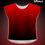 kolorowa koszulka sportowa damska krój nietoperz czerwone wino