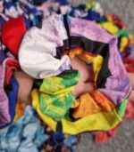 kolorowa gumka do włosów nowaste scrunchie