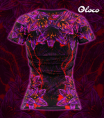 sportowa koszulka do biegania lekka czarna lilia