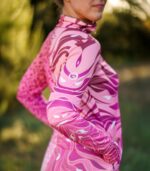 bluza rozpinana różowa mokosz