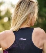 czarna lilia tanktop techniczny bokserka