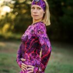longsleeve koszulka z długim rękawem czarna lilia