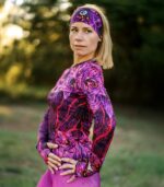 longsleeve koszulka z długim rękawem czarna lilia