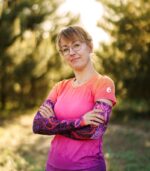 rękawki czarna lilia sportowe